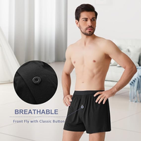 Boxers pour hommes en coton riche de haute qualité, multipack, taille élastique, design sans couture, doux et respirant