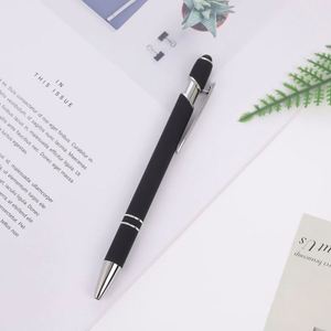 Custom 2-In-1 Retractable Ballpoint With Tip, Metal Stylus <b>Pen</b> <b>for</b> <b>Touch</b> <b>Screens</b> - Product Image 2