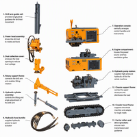 Foreuse rotative électrique multifonction portable KG430 avec boîte de vitesses et pompe pour pierre dure