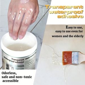 Revestimiento Impermeable Transparente, Agente Impermeabilizante Invisible, Líquido Moderno a Base de Poliuretano, Ecológico, de Alta Resistencia y Duradero - Product Image 2