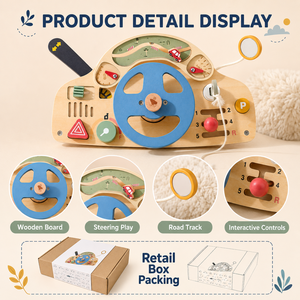 批发木制早教玩具跨境天然木质益智玩具学前儿童早教玩具 - Product Image 6