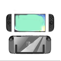 Étui de protection en TPU + PC de type séparé pour console Nintendo Switch 2, coque transparente à motif diamant pour Switch 2