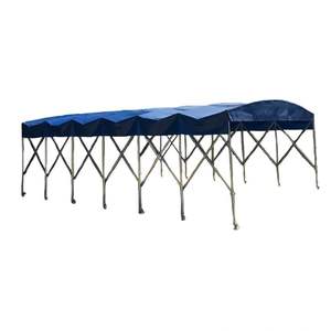 Tente de garage pliable portable sur mesure pour extérieur, en PVC enduit, pour abri industriel, entrepôt, stockage - Product Image 1