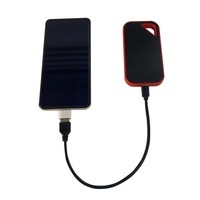 قرص صلب خارجي عالي السرعة USB 3.2 NVMe SSD بسعة 256 جيجابايت و512 جيجابايت و1 تيرابايت، هيكل معدني مع ذاكرة تخزين مؤقت 8 ميجابايت، USB PLUS جديد