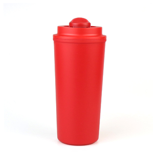 Jarra de Café de Plástico para Oficina, Vasos de Plástico Esmerilado Impresos con Tapa y Pajita, Botella de Agua de Plástico con Boquilla - Product Image 3