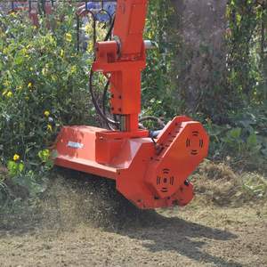 JINKE Self Propelled Hedge Trimmer Attachment - <b>Hydraulic</b> Flail <b>Cutter</b> for Roadside Brush and Vegetation Maintenance - Product Image 5