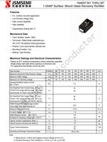 1N4001 M1 1N4002 M2 1N4003 M3 1N4004 M4 1N4005 M5 1N4006 M6 1N4007 M7 DO-214AC 1A Diode de redressement générale 2000 pièces/rouleau