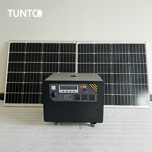 Energia sostenibile per Rwanda aree isolate 24V 3000W generatore solare con batteria ad alta capacità di accumulo di centrali elettriche portatili - Product Image 1