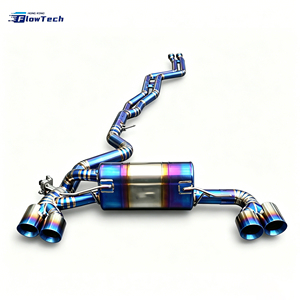 Système d'échappement Catback en titane à soupapes pour BMW 1M E82 N54 3.0T Twin Turbo – Amélioration de performance légère pour la course - Product Image 2