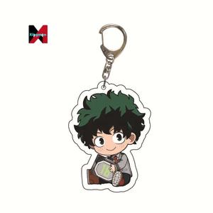 Porte-clés en acrylique <span class=keywords><strong>My</strong></span> <span class=keywords><strong>Hero</strong></span> <span class=keywords><strong>Academia</strong></span> avec Izuku Midoriya, Katsuki <span class=keywords><strong>Bakugo</strong></span>, Shoto Todoroki, à suspendre au sac à dos - Product Image 4