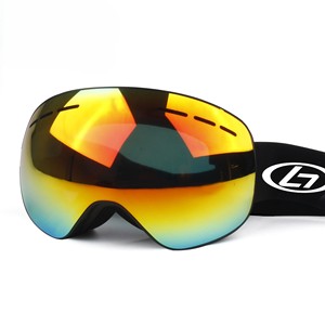 OEM ODM กลางแจ้งสกีป้องกันหมอกเลนส์คู่ PC เลนส์แม่เหล็กเปลี่ยนโลโก้กำหนดเอง UV400 OTG แว่นตากีฬาสกีขี่จักรยาน - Product Image 2
