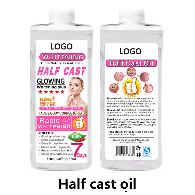 Medio aceite fundido