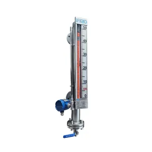 Magnetik Vertikal Indikator Tingkat Air Tangki Sensor Magnetic Level Meter Alat Ukur