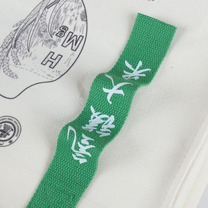 Sac fourre-tout en toile personnalisé Jinghui avec impression par transfert thermique pour la promotion d'événements d'entreprise ou scolaires - Product Image 3