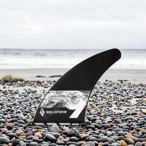 Aquatone a tutto tondo SUP centrale pinna 9 "rinforzata In Nylon Push-In per Paddle board gonfiabili - Product Image 1