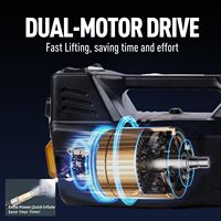 Gato eléctrico para coche 5T, herramienta de elevación, equipo de emergencia, herramienta de reparación de coches, gato hidráulico eléctrico compatible con SUV y garaje