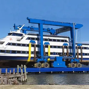 1000 Ton 1200 Ton Heavy Duty Customized Mobile Hoist Boat Lift Crane Marine Travel Lift