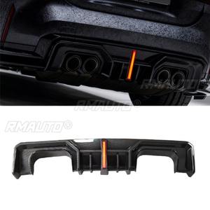 Para BMW M3 M4 G80 G82 2021+ Kit de carrocería con difusor y protector de parachoques delantero, accesorios para coche - Product Image 4