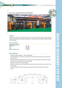 Équipement de laminage du papier pour l'industrie pharmaceutique et alimentaire, machine de laminage ALU, laminateur haute vitesse, film d'emballage en rouleau - Product Image 3