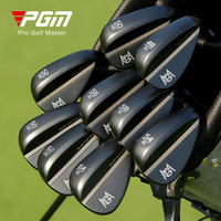 Wedge de golf personnalisé PGM SG018 48 ° /50 ° /52 ° /54 ° /56 ° /58 ° /60 ° /62 ° /64 °   Ensemble de fers de golf pour droitiers, clubs de golf