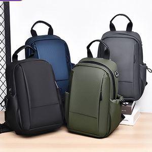 Best Selling Fashion Waterproof Motorcycle Chest Bag With USB Crossbody Sling Bag Sports <b>Belt</b> Bag for Men - Product Image 2
