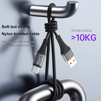 Lito LD08 produsen untuk iPhone ponsel Android pencahayaan mikro Tipe C kabel Data Usb, jalur Data transmisi kecepatan tinggi