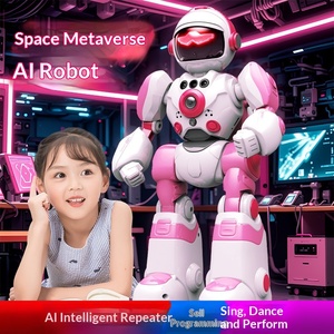 Robot Inteligente en Versión en Inglés, Control por Voz y Gestos, Programable, para Educación Temprana, de Plástico, Eléctrico - Product Image 4