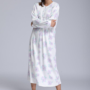 Coton personnalisé de Chine, pyjamas Pjs pour femmes vêtements de nuit 2 pièces ensemble dames noël grande taille femmes/ - Product Image 6