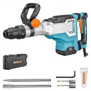 Martillo Demoledor SDS-Max de 1700W y 25 Libras, Martillo Eléctrico de 14 Amperios con Cable de 1-9/16 Pulgadas para Trabajo Pesado - Product Image 1