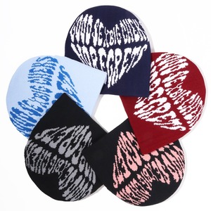 Biểu Tượng Tùy Chỉnh Beanie <span class=keywords><strong>Hat</strong></span> Jacquard Đan In Thư Trái Tim Thời Trang Ngoài Trời Acrylic Beanies Ấm Cho Người Đàn Ông Và Phụ Nữ Mùa Đông Ấm Áp Mũ - Product Image 3