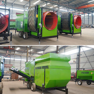 เครื่องประมวลผลดินชั้นบนแบบพกพา,หน้าจอ Trommel บนดินสำหรับการคัดกรอง Trommel - Product Image 4