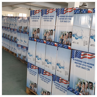Filter Air RO 7 Tahap 100 GPD di Bawah Wastafel, Pemurni Air Reverse Osmosis dengan Kartrid Mineral Alkali T33 dan Post Carbon untuk Air Minum