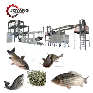 Machine de fabrication d'aliments aquatiques flottants et coulants Ligne de production de granulés alimentaires pour poissons