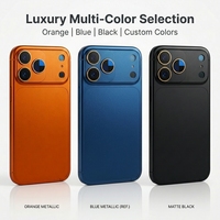 Protection d'objectif d'appareil photo magnétique individuelle, anneau de filtre magnétique pour objectif compatible avec l'étui pour iPhone 17