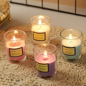 Velas Aromáticas Mystic Arts en Frasco de Vidrio, 1-4 Horas de Duración, Decoración para el Hogar - Product Image 1