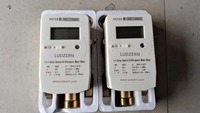 Medidor de Agua Inteligente IP68 de Alta Precisión Ultrasónico DN15-40 Lorawan GSM 4G de Latón OEM con Control de Válvula