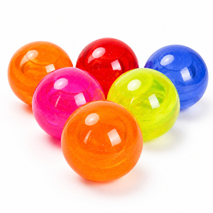 Venta al por Mayor de Fábrica, Pelotas de Golf Personalizadas con Logotipo, OEM ODM, Coloridas, Semitransparentes, con Polvo Dorado Brillante - Product Image 1