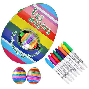 Bricolage pour enfants fait à la main électronique Graffiti cadeau peint <span class=keywords><strong>oeuf</strong></span> <span class=keywords><strong>d</strong></span>écoré arc-en-ciel boule Machine ensemble jouets <span class=keywords><strong>d</strong></span>'éducation précoce - Product Image 1