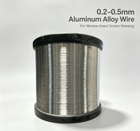 Moustiquaire en fil fin de 0,3 mm en alliage d'aluminium et de magnésium, anti-corrosion et antirouille, pour fenêtre, fournie directement par l'usine