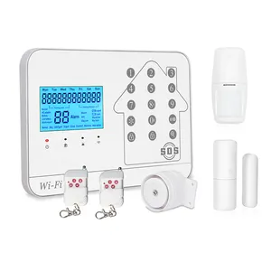 Tuya cihazı kiriş Alarm sistemi GSM WIFI PSTN dokunmatik tuş takımı uyarı ev güvenli güvenlik ekipmanları