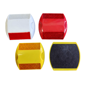 सुरक्षा चेतावनी के लिए फैक्ट्री प्लास्टिक रोड के साथ ट्रैफिक को प्रतिबिंबित करने वाली बिल्ली आंख - Product Image 2