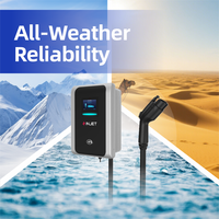 Système de recharge de véhicules électriques INJET Vision pour parkings commerciaux et hôteliers OTA OCPP1.6J 2.0.1 9.6kW-19.2kW IP65 Boost Client