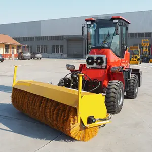 Manufacturer CE EPA New Dual Heat Dissipation Municipal Road Rapid Cleaning Large Snow Sweeper