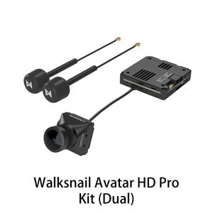 نظارات Walksnail Avatar HD X مع مجموعة Pro (ثنائية) وGM3: تتبع الرأس، جيمبال ثلاثي المحاور وتصوير رقمي FPV وفيديو رقمي عالي الدقة FPV - Product Image 3