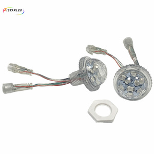 Luci LED Pixel a Punto da 35MM per Giostre, Tema Cristallo, DC24V, per Luna Park e Parchi Divertimento, Colore RGB SPI Dream Color UCS2903 - Product Image 4