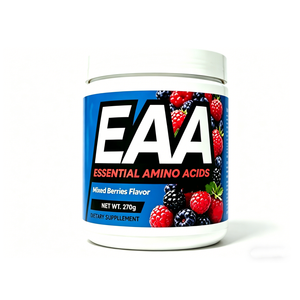 Suplemento Nutricional Deportivo en Polvo de Aminoácidos Esenciales EAA con Sabor a Bayas Mixtas para Pre-Entrenamiento y Recuperación, Venta al Por Mayor ODM OEM - Product Image 1
