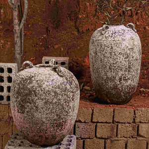 Pot en argile vintage décoration extérieure pot en céramique <span class=keywords><strong>terre</strong></span> <span class=keywords><strong>cuite</strong></span> poterie <span class=keywords><strong>grand</strong></span> <span class=keywords><strong>vase</strong></span> rétro rustique - Product Image 1