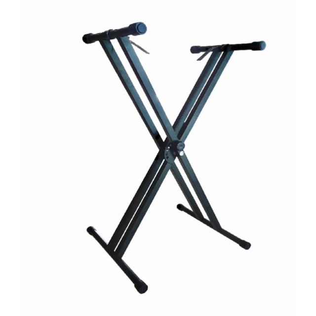 Yongmei OEM Double Tube X-Type Keyboard Stand Durable Quality Guarantee  Classical Support Piano Keyboard Stand