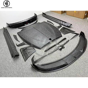 MSY Style Matte Forged Carbon Body <b>Kits</b> for <b>Rolls</b> Royce Spectre 2025 Carbon Hood Car Bumpers Front Diffuser Side Skirt Parts - Product Image 4