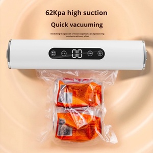 Petite machine de mise sous vide automatique pour aliments avec écran LCD en plastique pour la maison, capacité de 1,0 L, emballage pour conserver la fraîcheur, garantie d'un an - Product Image 2